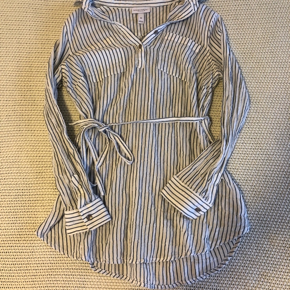 Liz Lang Maternity Peasant-Style Blouse